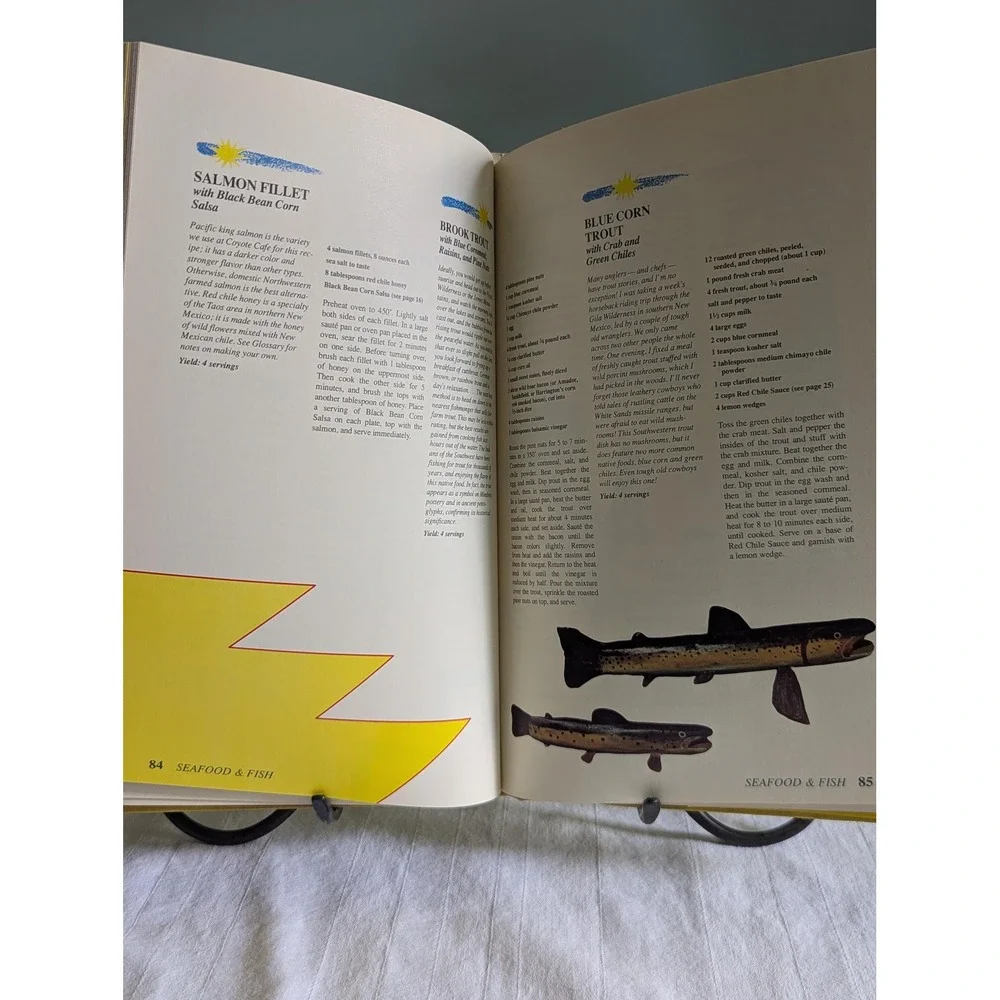 Coyote Cafe by Mark Miller recipes from Santa Fe 1989